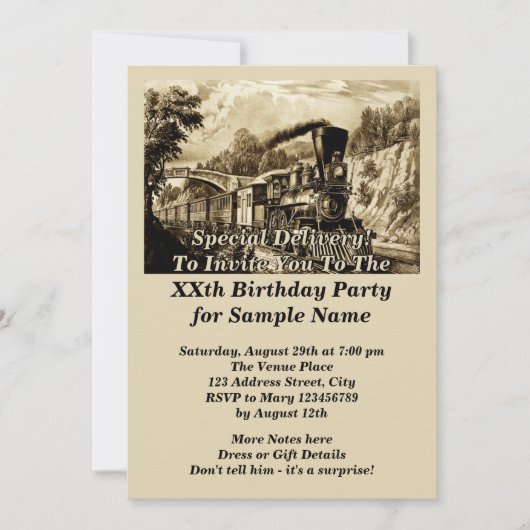 Birthday Man van  stuurmannetje           Kaart (Voorkant)