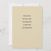 Birthday Man van  stuurmannetje           Kaart (Achterkant)