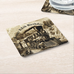 Birthday Man van  stuurmannetje  Kartonnen Onderzetters