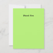 Birthday-Mannen van het Man van Steam Train Bedankkaart (Achterkant)