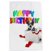 Birthday Medium Cadeauzakje (Voorkant)