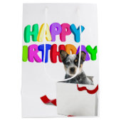 Birthday Medium Cadeauzakje (Achterkant)