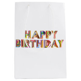 Birthday Medium Gift Bag Cadeauzakje