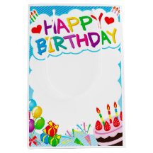 Birthday Medium Gift Bag