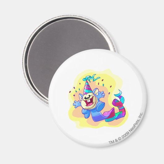 Birthday Meerca Magneet (Voorkant / Achterkant)