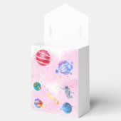 Birthday meisje buitenruimteschets bedankdoosjes (Geopend)