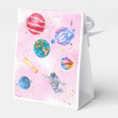 Birthday meisje buitenruimteschets bedankdoosjes (Achterkant)