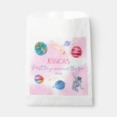 Birthday meisje buitenruimteschets bedankzakje (Voorkant)