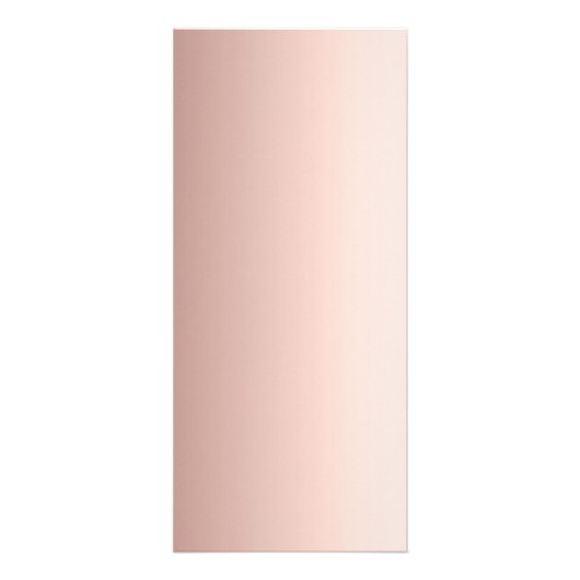 Birthday Menu roos Gold metal monogram (Achterkant)