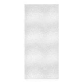 Birthday Menu zilveren monogram (Achterkant)