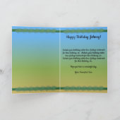 Birthday Mismaloya Boats op de rivier 0350 Kaart (Binnen)