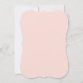 Birthday Modern Waterverf Floral Unicorn Kaart (Achterkant)