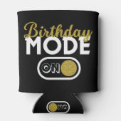 Birthday-modus aan blikjeskoeler (Achterkant)