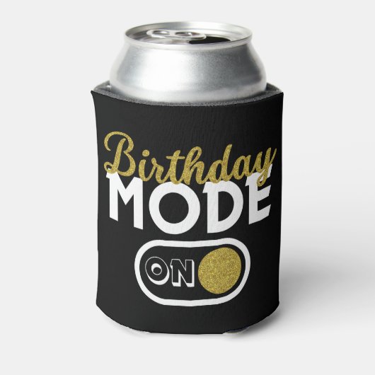 Birthday-modus aan blikjeskoeler (Blikje Achterkant)