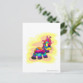 Birthday Moehog Briefkaart (Staand voorkant)