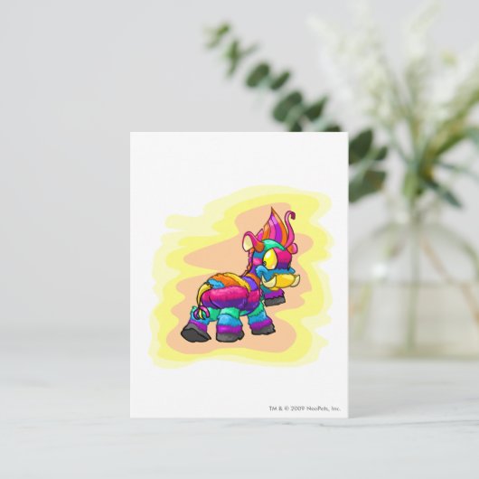 Birthday Moehog Briefkaart (Staand voorkant)