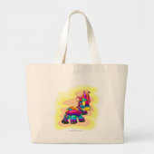Birthday Moehog Grote Tote Bag (Voorkant)