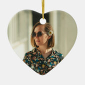 Birthday Moments Captured Photo & Message Ornament (Voorkant)