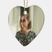 Birthday Moments Captured Photo & Message Ornament (Links)