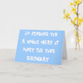 Birthday money kaart (Gele Bloem)