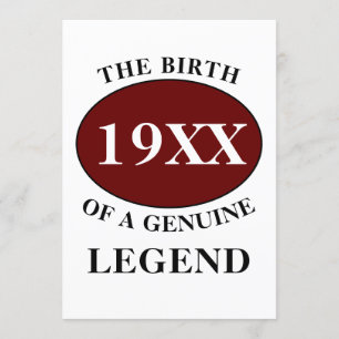 Birthday Monogram Initiaal Naam Jaar Humor Birthda Kaart