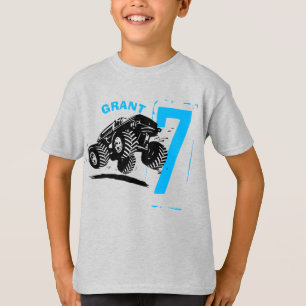 Birthday monster truck verjaarfeest t-shirt