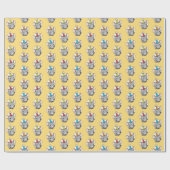 Birthday Mouse in Polka Dot Cheese Cadeaupapier (Vlak)