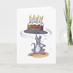 Birthday Mouse Kaart