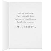 Birthday Mucha Fruit CC0358 Art Nouveau Card (Binnen (Rechts))