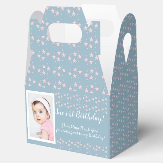 Birthday Multi Mixed Stars Bedankdoosjes (Geopend)