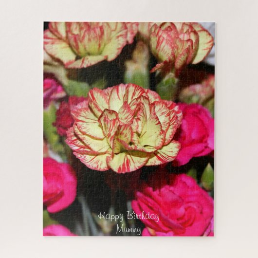 Birthday Mummy Jigzaag Puzzle Legpuzzel (Verticaal)