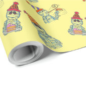 Birthday Mummy Wrap Cadeaupapier (Rol Hoek)