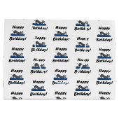 Birthday Narwhal Groot Cadeauzakje (Achterkant)