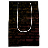 Birthday Neon 100 Sign on Brick Medium Cadeauzakje (Achterkant)