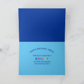 Birthday, NIECE, Dragon Kaleidoscope Group Kaart (Binnen)