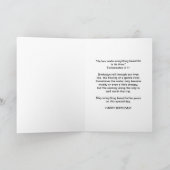 Birthday, Niece, Great Egret Stroll at Sunrise Kaart (Binnen)