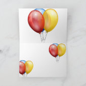 Birthday Northern Lights Winter Snow Destiny Kaart (Binnen)