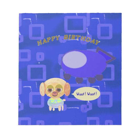 Birthday Notitieblok (Voorkant)