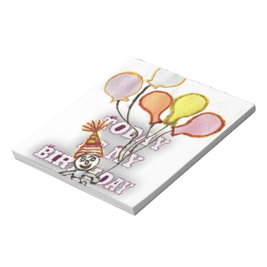 Birthday Notitieblok (Linkerzijde)