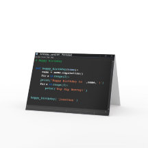 Birthday Notitieblok Computer Programmer Dark Mode