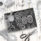 Birthday Number Word Cloud Eight D ID270 Cadeaupapier