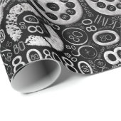 Birthday Number Word Cloud Eight D ID270 Cadeaupapier (Rol Hoek)