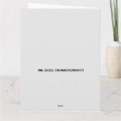 BIRTHDAY NUN NUNY FUNNY WENSKAART KAART (Achterkant)