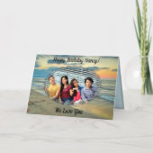 Birthday Ocean Sunset 0735 Kaart (Voorkant)