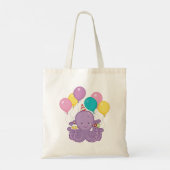 Birthday Octopus Tote Bag (Achterkant)