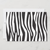 Birthday Oerwoud Safari Kaart (Achterkant)