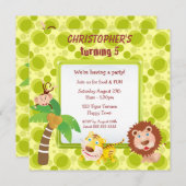 Birthday Oerwouden Kaart (Voorkant / Achterkant)