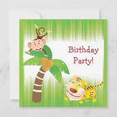 Birthday Oerwouden Kaart (Achterkant)