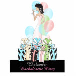Birthday of Bachelorette Party Diva Princess Girl Staand Fotobeeldje<br><div class="desc">Geweldig voor een verjaardag, Bachelorette Party, Girl Night Out, etc.. kan worden gebruikt als een koele taarttop (stel voor 5"x7") of een opvallend tafelblad (gebruik 8"x10" of groter) voor uw partijtafel! Maakt een geweldig gesprek op gang! Kies je grootte. ⭐ Dit product is 100% . Grafiek en/of tekst kunnen worden...</div>