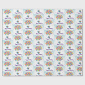 Birthday-olifant Cadeaupapier (Vlak)